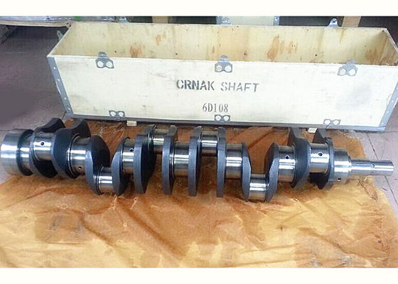 6D108 Excavator Diesel Engine Crankshaft 6222-31-1110