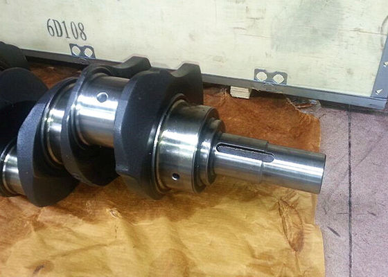 6D108 Excavator Diesel Engine Crankshaft 6222-31-1110