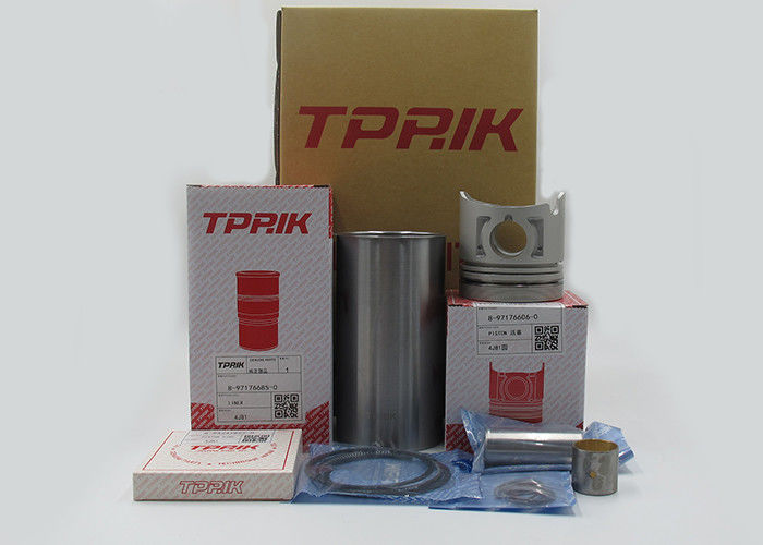 4JB1 Engine Spare Part Round Bottom Piston Cylinder Liner Assembly 93mm